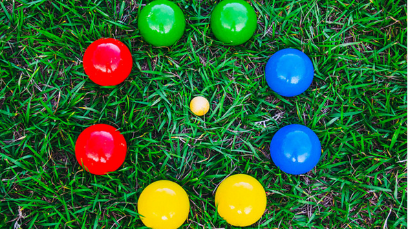 Different Colors of Bocce ball and size